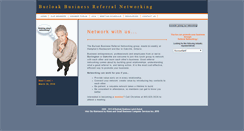 Desktop Screenshot of businessreferrallunch.com